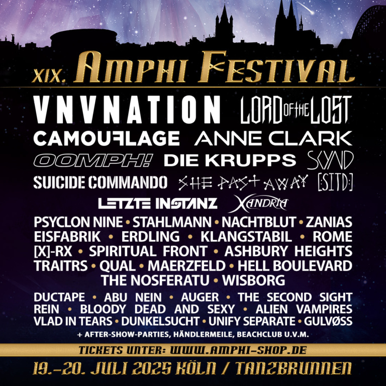 XIX. Amphi Festival – 19 & 20 July 2025