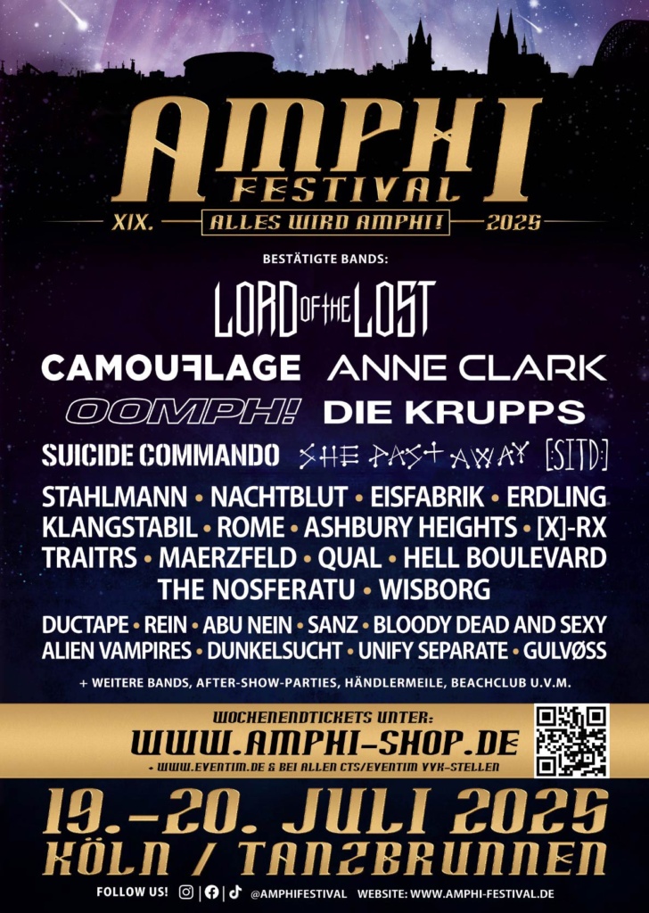 XIX. Amphi Festival - 19 & 20 July 2025