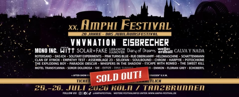 Amphi Festival 2026 – Festival Preview by Malice F