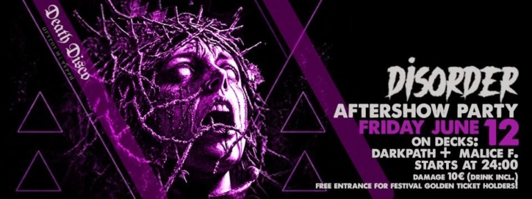 OUR NEXT STOP: DISORDER FESTIVAL OFFICIAL AFTER SHOW PARTY